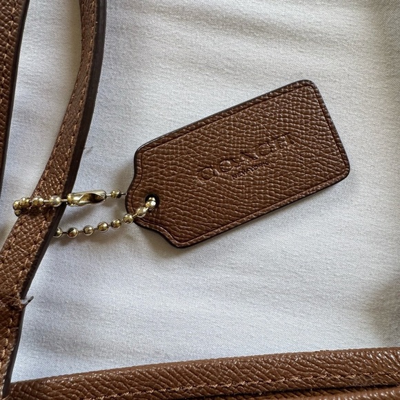 Coach F36658 Signature Reversible PVC City Tote Brown - Picture 5 of 11